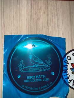 Birdbath purification disc