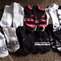Girls Socks Good Condition All For $10.00