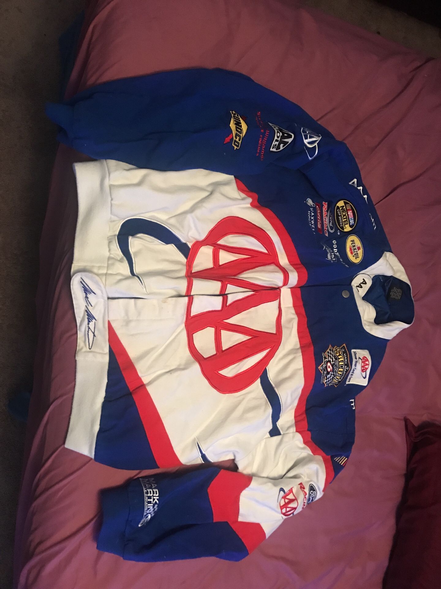 Mark Martin team jacket