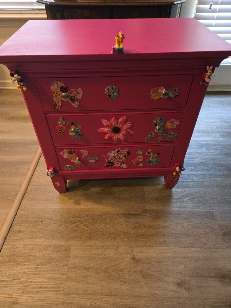 Disney Toddler Girls Dresser 