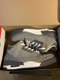 Sz 9 Grey Jordan 3