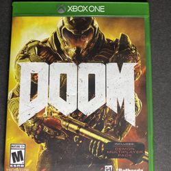 Doom Xbox One (SHIPPING or PICKUP)