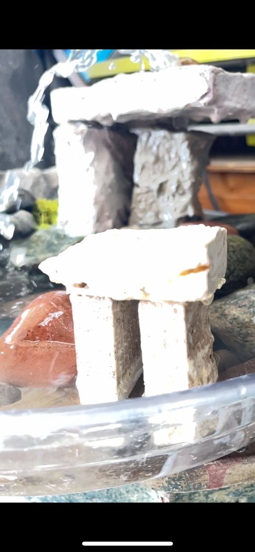 Stacked Rock Fountain