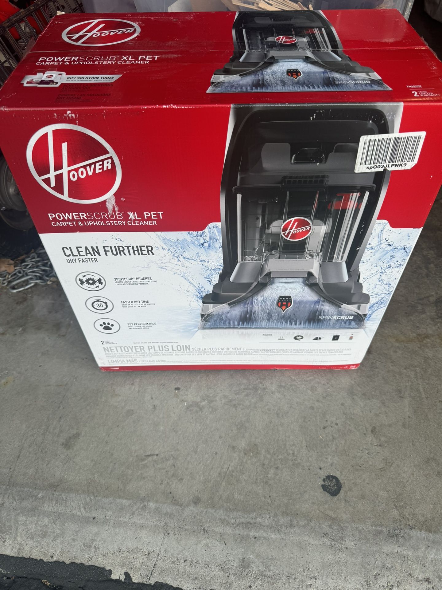 Hoover Power Scrub Xl