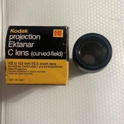 Vintage Kodak Projection Lens Ektanar C Zoom Lens 102 to 152MM Lumenized CAT 141