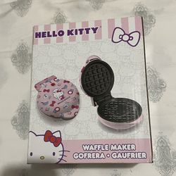 Hello Kitty waffle maker