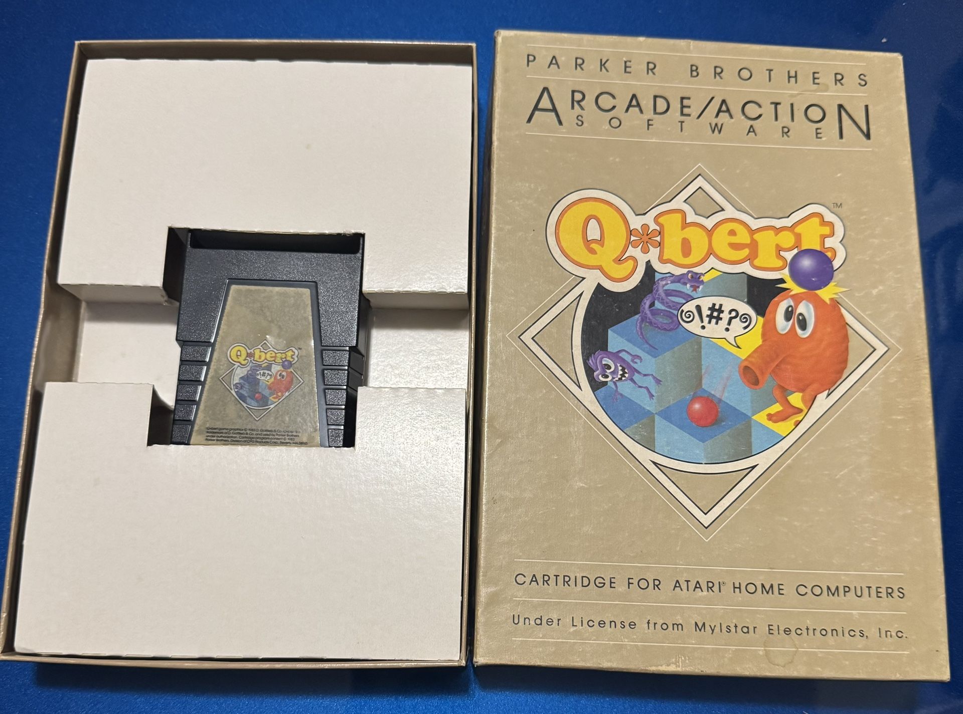 Atari 400/800 Q-bert In the Box