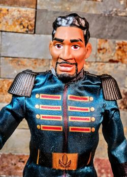 This Figure Is A Disney Frozen-2 Lieutenant Mattais Fashionable Doll • This Doll Figure Stands 11-1/2"-Tall • Features 5- Points Of Articulation 