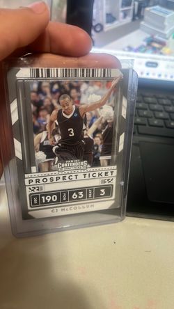 CJ McCollum 2020 Panini Contenders Draft Picks Prospect Ticket