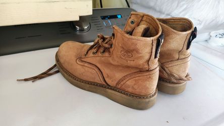 Steel toe work boots