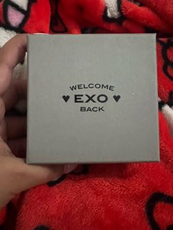 EXO Baekhyun Welcome Back Necklace and Tag Keyring