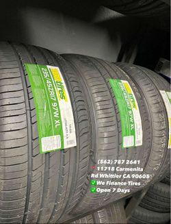 235/45R17 TBB Set of Tires Installed and Balanced Set de Llantas Nuevas Instaladas y Balanceadas