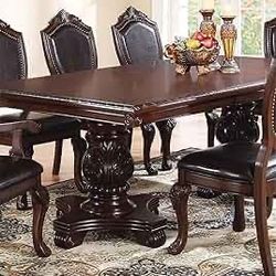 Dinning Table With 8 Chairs