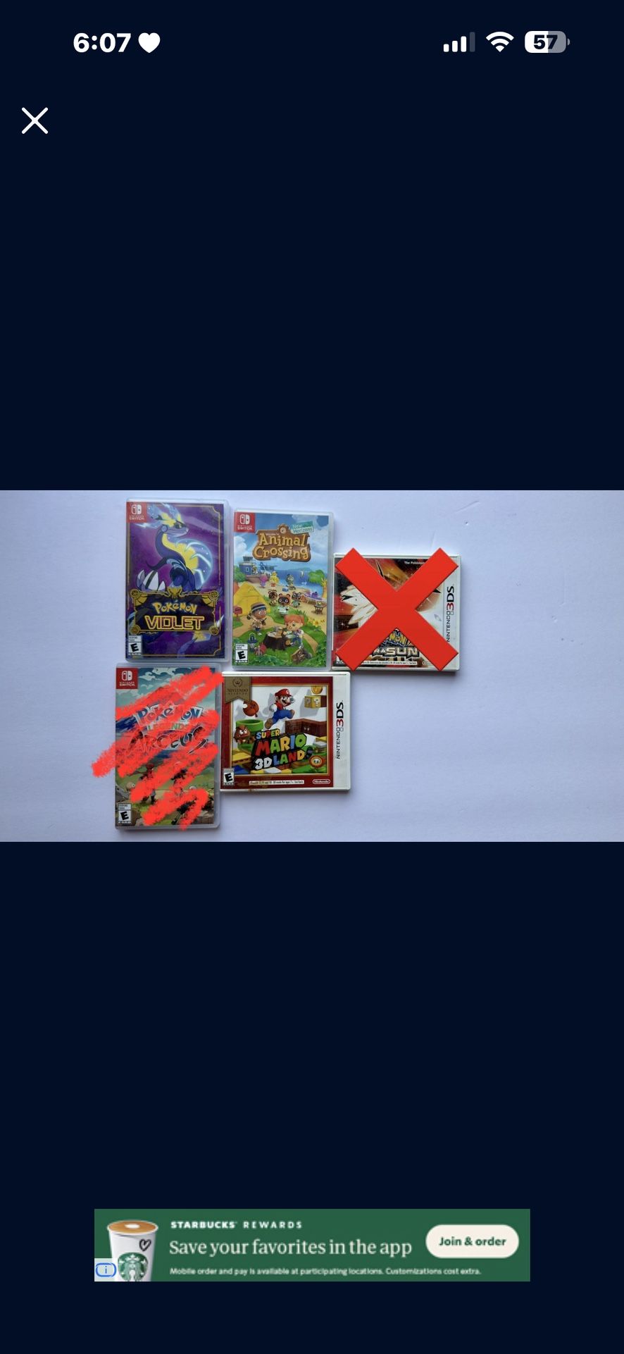 Nintendo Switch & 3DS Games – Pokémon, Animal Crossing, Mario