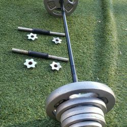Standard 1inch Plates Weights and Bars 