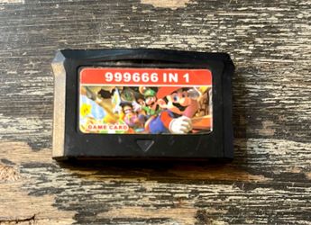 PXP 3 Slim Station 999666 In 1 Game Cartridge