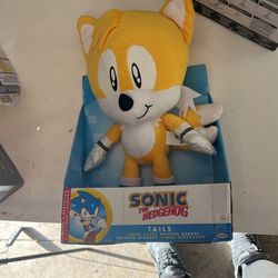 Sonic the hedgehog tails jumbo Plush