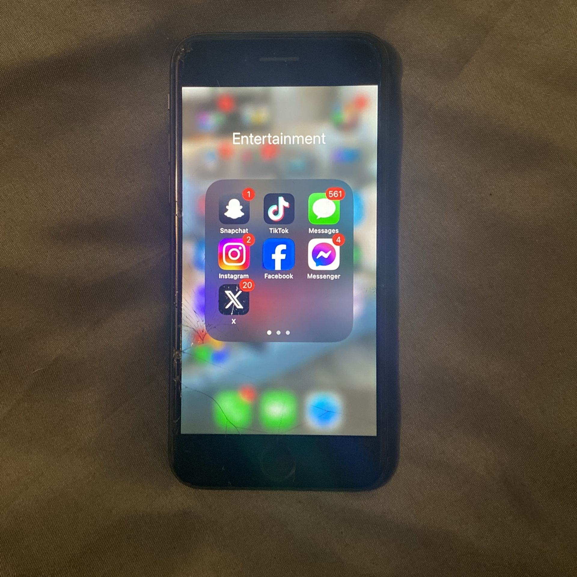 iPhone 8 With TikTok On It