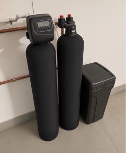Custom Brand New Salt Softener with Home Filtration & Kitchen Alkaline RO