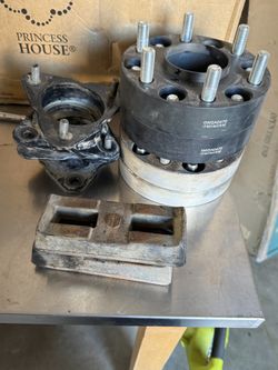 leveling kit and wheels spacers
