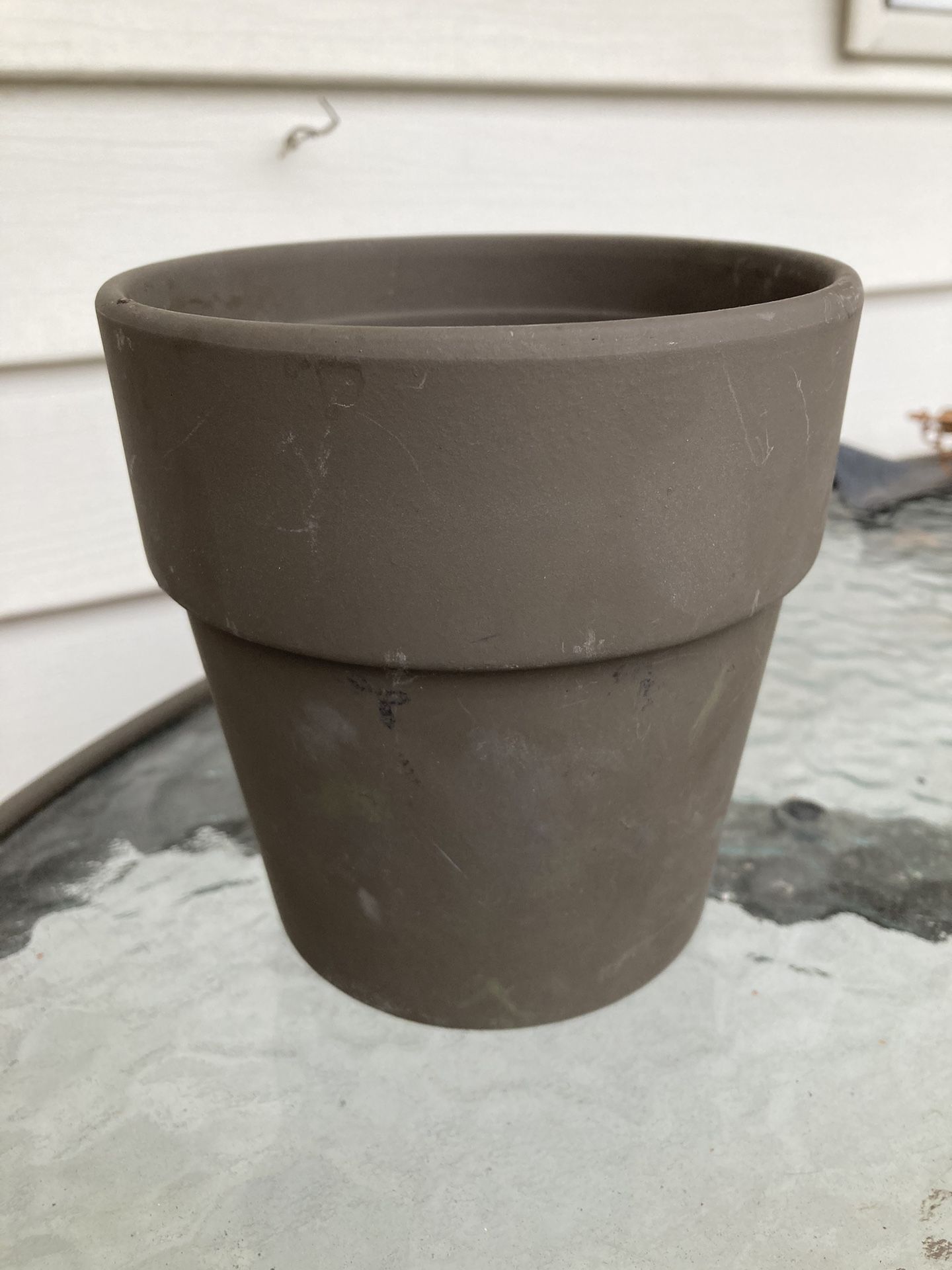 Camp Green Flower Pot