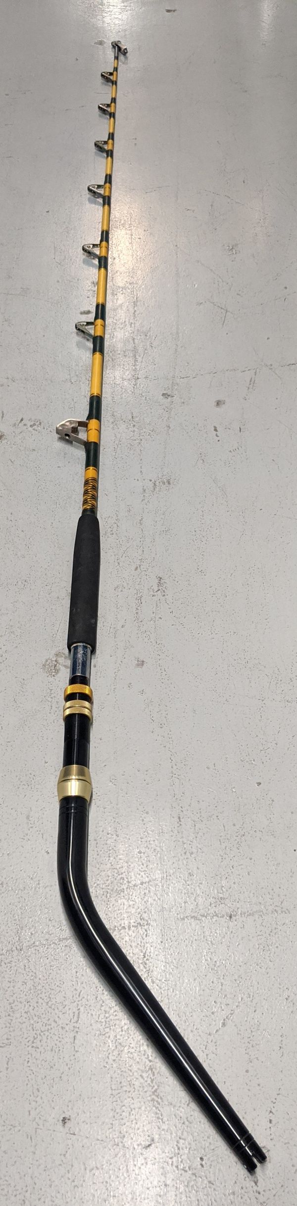 Vintage Custom 8 Extra Heavy Conventional Boat Fishing Rod AFTCO Bent