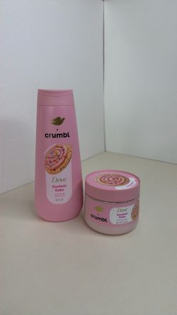Dove x Crumbl Confetti Cake Body Wash & Body Scrub