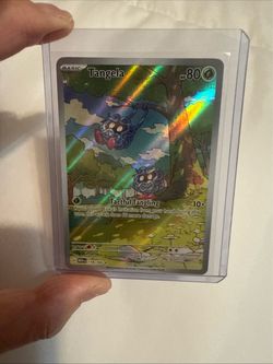 Tangela 178/165 Sv: Scarlet & Violet 151 Illustration Rare Holo FA ENG