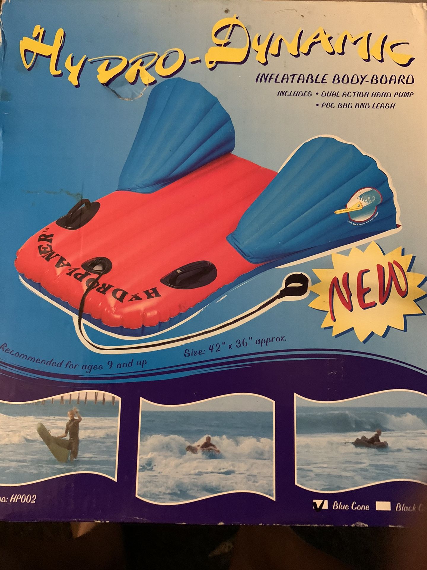 Hydro-dynamic Inflatable Body Board