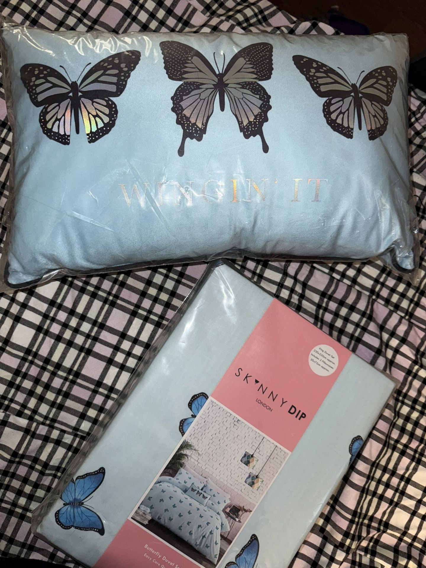 Butterfly Bedding & Curtains