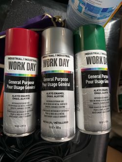 12 packs of krylon industrial spray paint $30 each