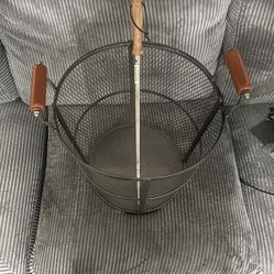 FIRE WOOD HOLDER & POKER