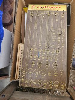 Challenger Fine Tools Display Board