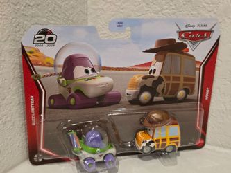 Pixar Disney Cars Woody and Buzz
