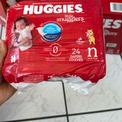 Huggies Little Snugglers Size N