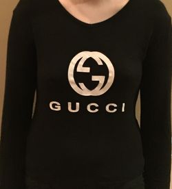 Gucci long sleeve shirt size S-M