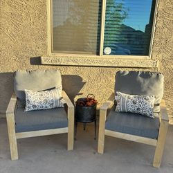Two Patio chairs 