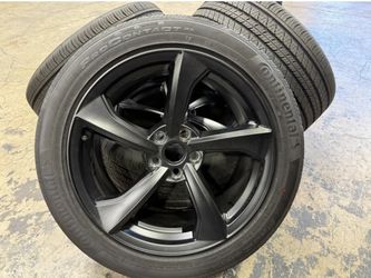 SET OF 19” OEM 2025-2026 Tesla Model Y Cross Flow Juniper TPMS SENSORS INCLUDED Wheels Rims