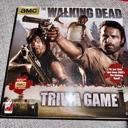 The Walking Dead Trivia Game : New Sealed : Cardinal Games