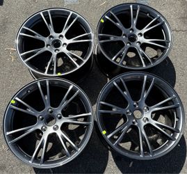 4 Tesla Model Y Gemini Gray 19 inch Rims
