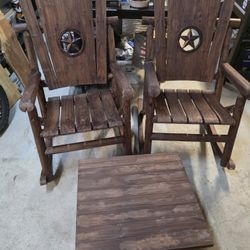 Leigh Country Rocking Chair Set