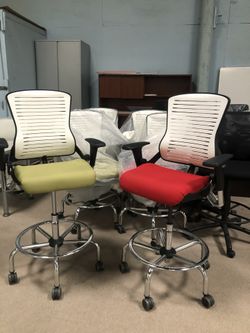 Drafting chairs, office chairs