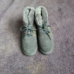 Gray Boots