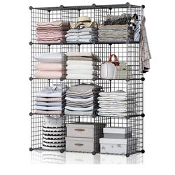 Yoozo 12 Cube Closet Storage With Doors