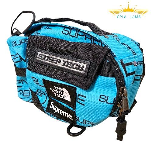 Supreme x The North Face Steep Tech Waist Bag Teal & Black FW22 Fannypack Teal