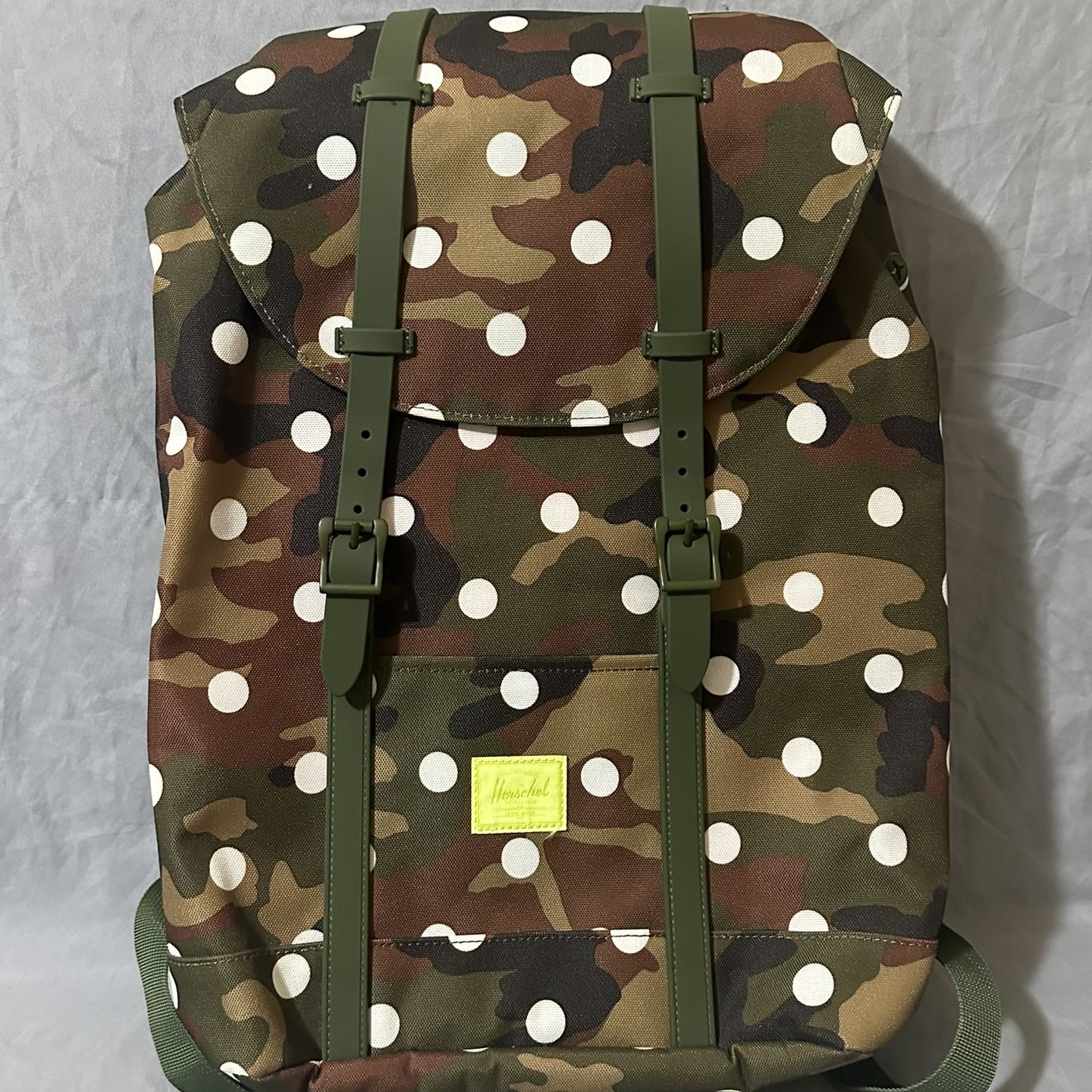 herschel backpack dot CLASSIC Meet the Herschel Classic Backpack Herschel Polka Dot Camouflage Backpack
