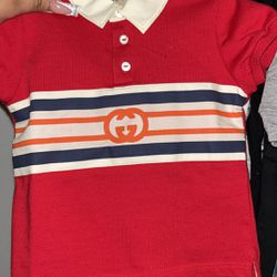 Authentic Gucci Shirt For Kids 3-6 Months 