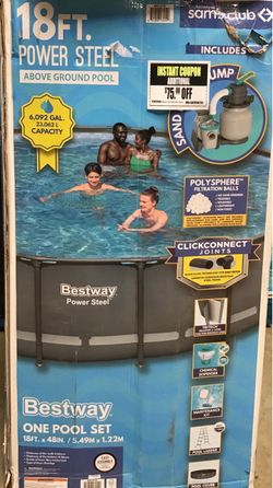 18ft Power Steel Pool