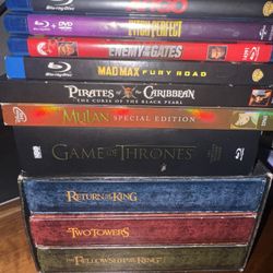 Assorted Movie Collection Bundle - Includes Lord Of The Rings Extended Editions