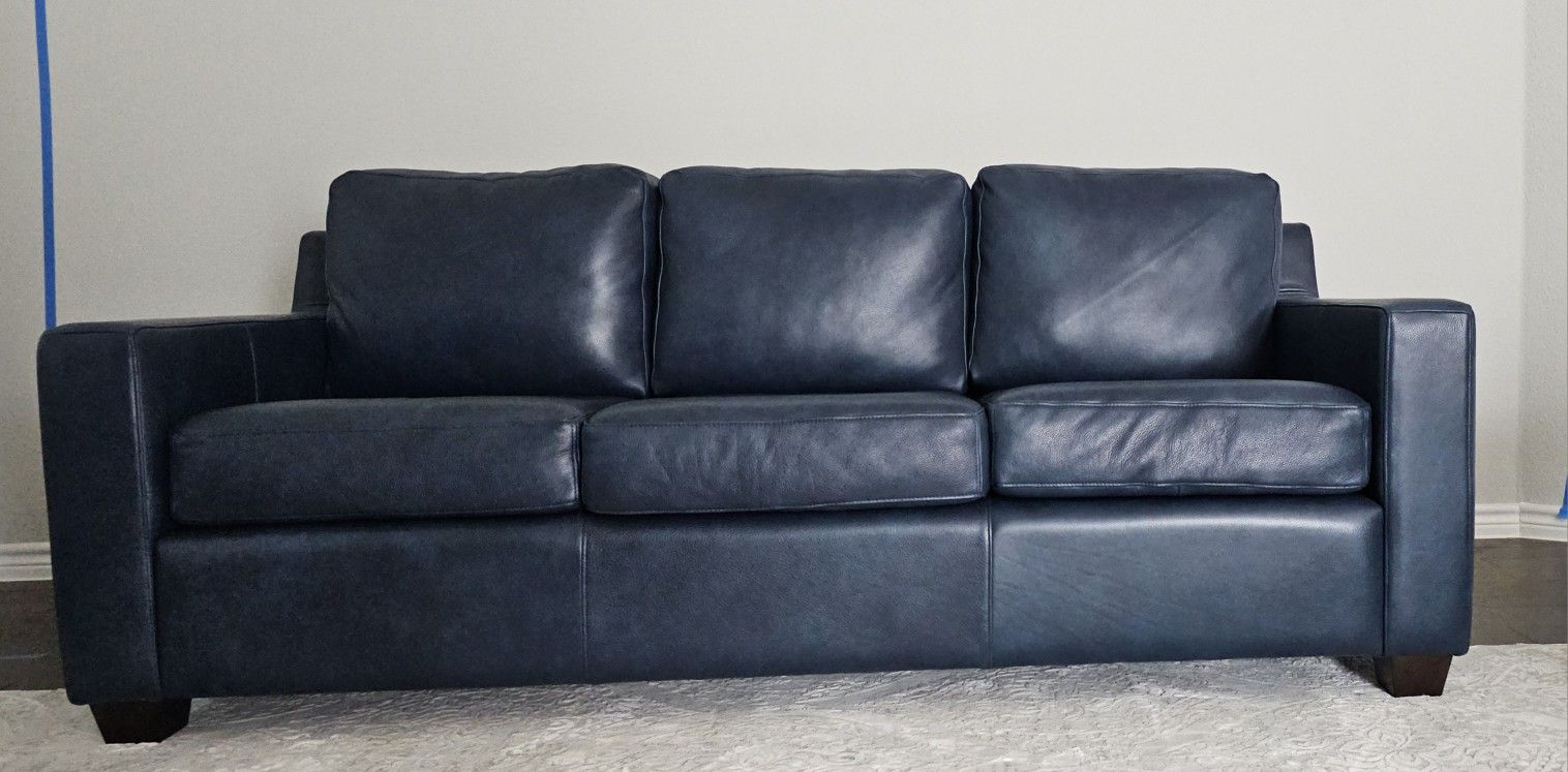 Custom Leather Sofa 